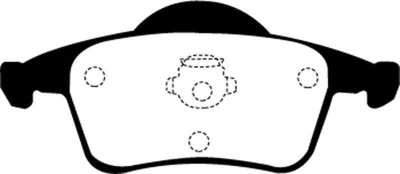 EBC GreenStuff Rear Brake Pads - DP21231 EBC