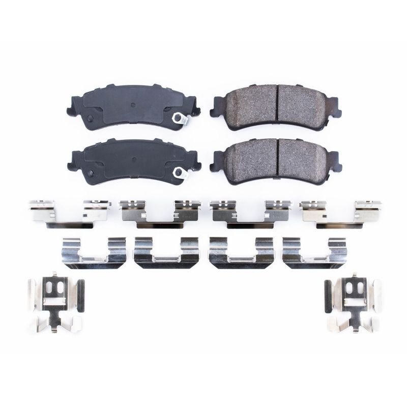 Power Stop 00-05 Cadillac DeVille Rear Z17 Evolution Ceramic Brake Pads w/Hardware PowerStop