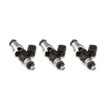 Injector Dynamics 2600-XDS - Ski-Doo E-Tec Snowmobile 09-12 14mm (Grey) Adapter Tops (Set of 3) - 2600.48.14.14.3