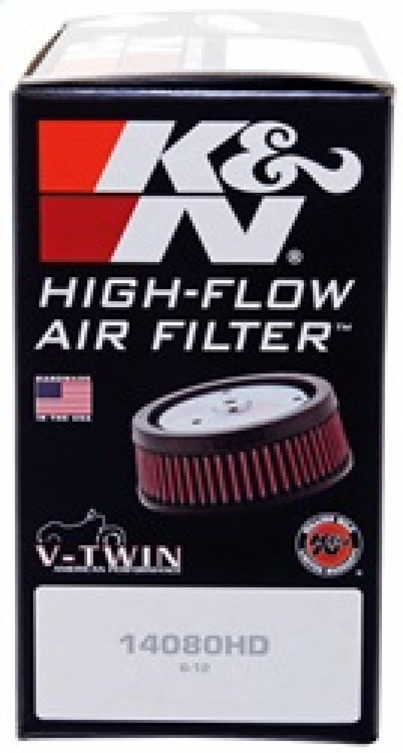 K&N Replacement Air Filter 5.5in Top OD x 6in Base OD x 2.313in H for Harley Davidson K&N Engineering