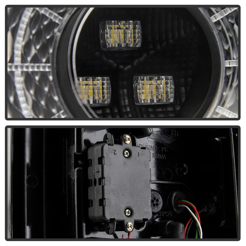 Spyder 19-20 Jeep Wrangler - Full LED Tail Lights - Seq Turn Signal - Black ALT-YD-JW19-SEQ-BK SPYDER