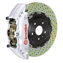 Load image into Gallery viewer, Brembo 14-18 1500 Sierra (Exc Alum Fr Knuckles) Fr GT BBK 6Pis Cast 2pc 380x34 2pc Rtr Drill-Silver