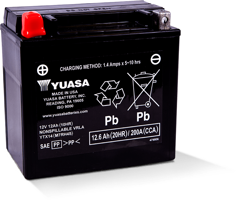 Yuasa Ytx14-Fa Yuasa Battery