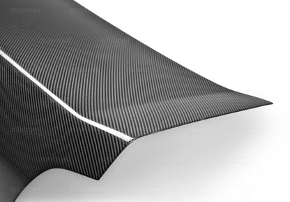 Seibon OEM-style carbon fiber trunk lid for 2006-2007 Subaru Impreza/WRX - TL0607SBIMP