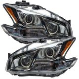 Oracle 09-13 Nissan Maxima SMD HL (Non-HID)-Chrome - ColorSHIFT w/ BC1 Controller SEE WARRANTY