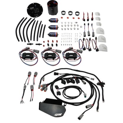 DeatschWerks 09-24 Nissan GT-R X3 Triple Pump Module w/ Triple DW810 Pumps/Controlles/PNP Harness