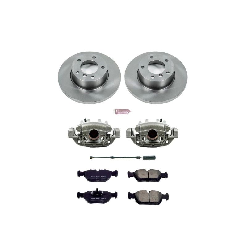 Power Stop 95-99 BMW 318ti Front Autospecialty Brake Kit w/Calipers PowerStop