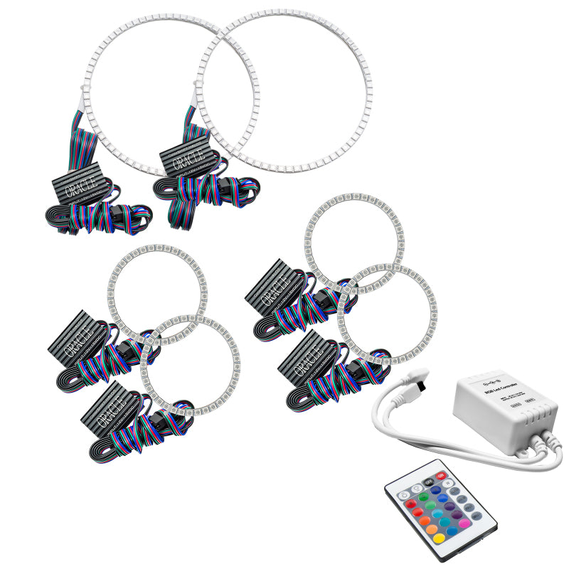 Oracle Nissan Frontier 01-04 Halo Kit - Triple - ColorSHIFT w/ Simple Controller ORACLE Lighting