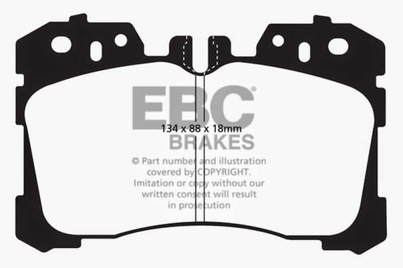 EBC GreenStuff Front Brake Pads - DP21811