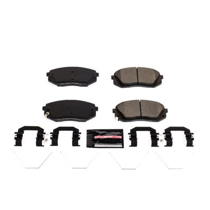 Power Stop 2019 Hyundai Elantra GT Front Z23 Evolution Sport Brake Pads w/Hardware PowerStop