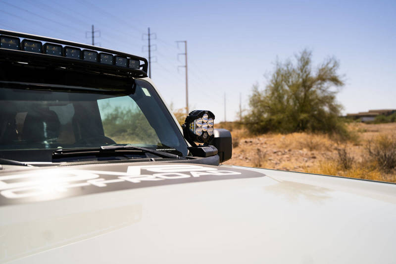 DV8 21-22 Ford Bronco A-Pillar Pod Light Mounts DV8 Offroad