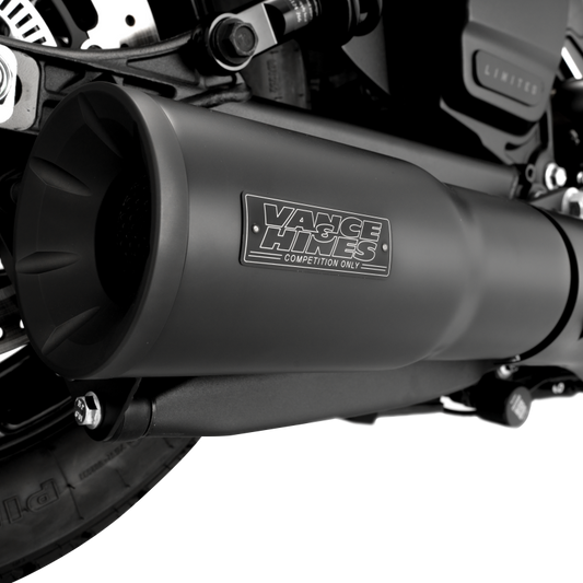 Vance & Hines 2025 Indian Scout HO Slipons Black Slip-On Exhaust