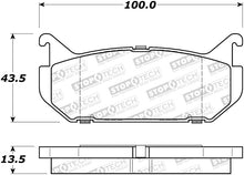 Load image into Gallery viewer, StopTech Premium Ceramic Rear Brake Pads - 308.05840