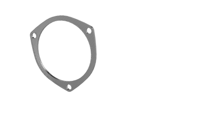 QTP 4in Bolt-On QTEC 3 Bolt Gasket QTP