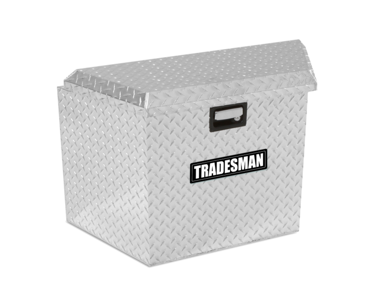 Tradesman Steel Trailer Tongue Storage Box (21in.) - White