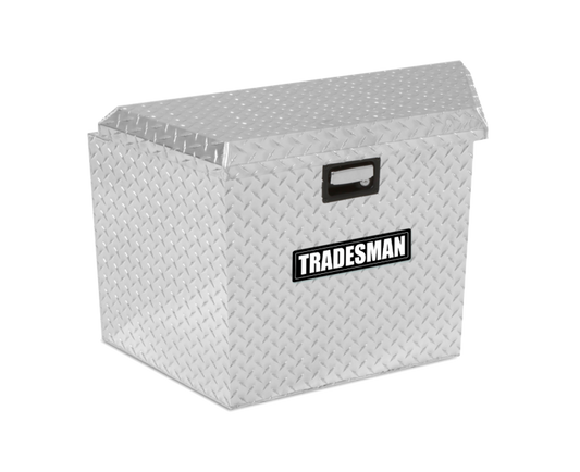 Tradesman Steel Trailer Tongue Storage Box (21in.) - White