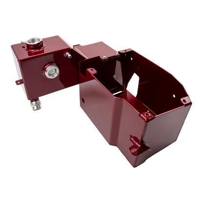 Wehrli 17-24 6.7L Power Stroke Coolant Tank and Battery Box Kit - WCFab Red