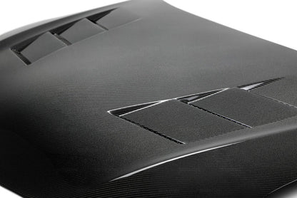 Seibon TS-style carbon fiber hood for 2014-2016 Scion TC - HD14SCNTC-TS Seibon