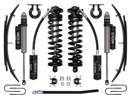 ICON 08-10 Ford F250/F350 2.5-3in Stage 3 Coilover Conversion System w/ Expansion Packs