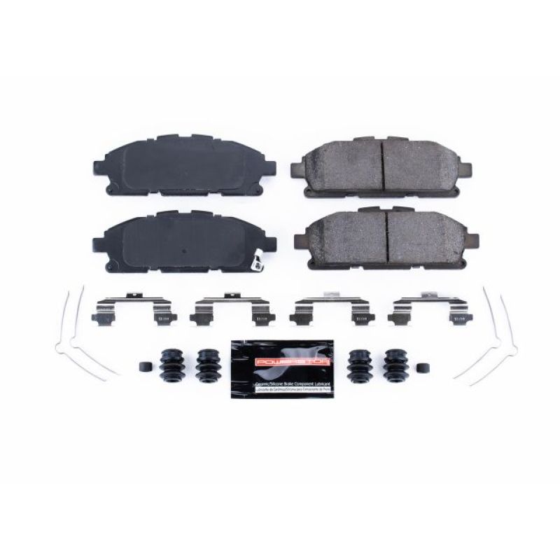 Power Stop 11-17 Nissan Quest Front Z23 Evolution Sport Brake Pads w/Hardware PowerStop