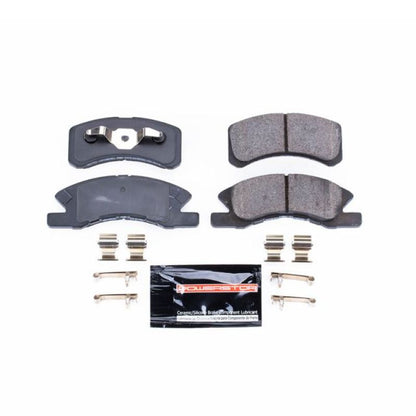 Power Stop 14-15 Mitsubishi Mirage Front Z23 Evolution Sport Brake Pads w/Hardware PowerStop