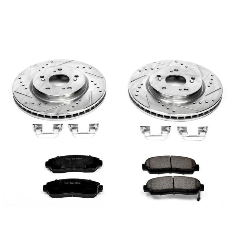 Power Stop 07-12 Acura RDX Front Z23 Evolution Sport Brake Kit PowerStop