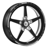 Weld Alumastar 2.0 17X4.5 / 5x4.75 BP / 2.25in. BS Black Wheel - Non-Beadlock