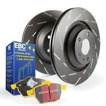 Load image into Gallery viewer, EBC Stage 9 YellowStuff Brake Pads and USR Rotors Kit - S9KF1826