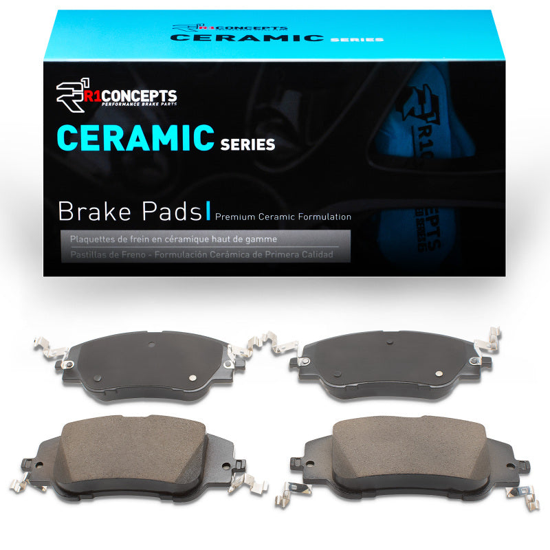 R1 Front Ceramic Brake Pads 2022-2023 Peugeot 2008 (Mexico) - 2310-2508-00