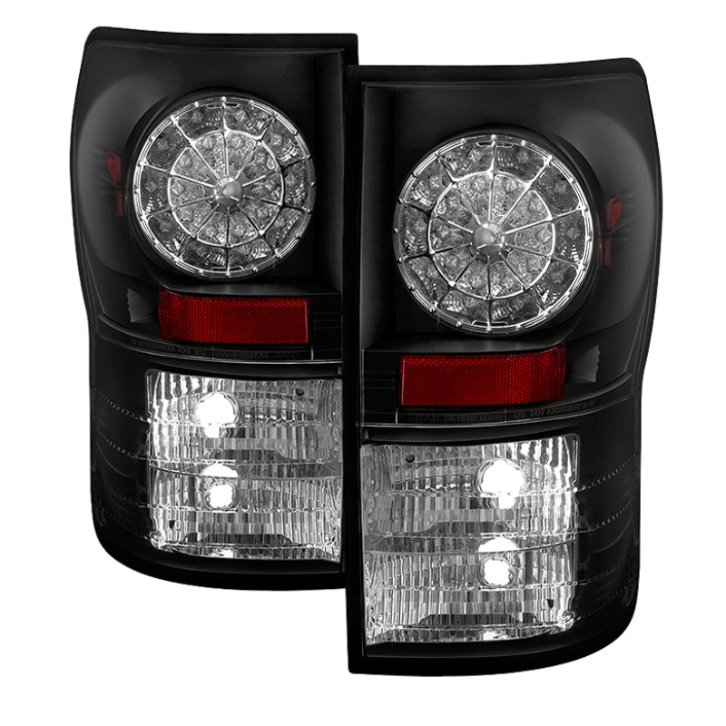 Spyder Toyota Tundra 07-13 LED Tail lights Black ALT-YD-TTU07-LED-BK SPYDER