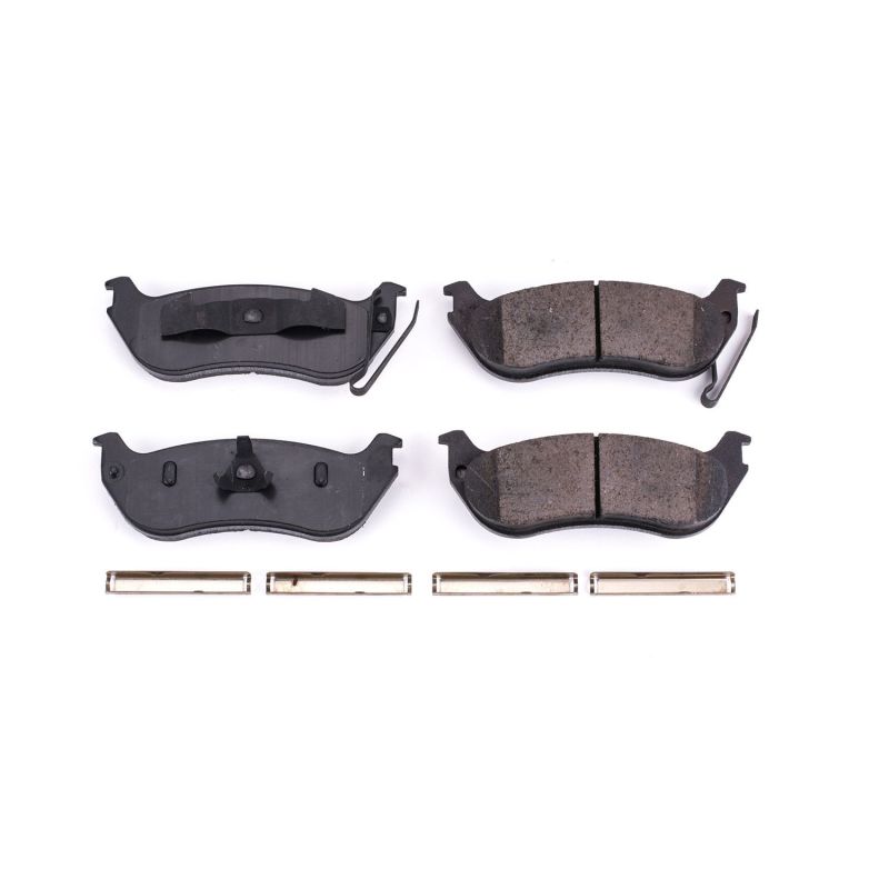 Power Stop 06-10 Ford Explorer Rear Z17 Evolution Ceramic Brake Pads w/Hardware PowerStop