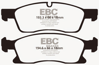 EBC BlueStuff Brake Pads - DP51871NDX EBC