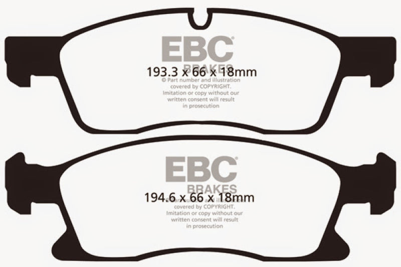 EBC BlueStuff Brake Pads - DP51871NDX