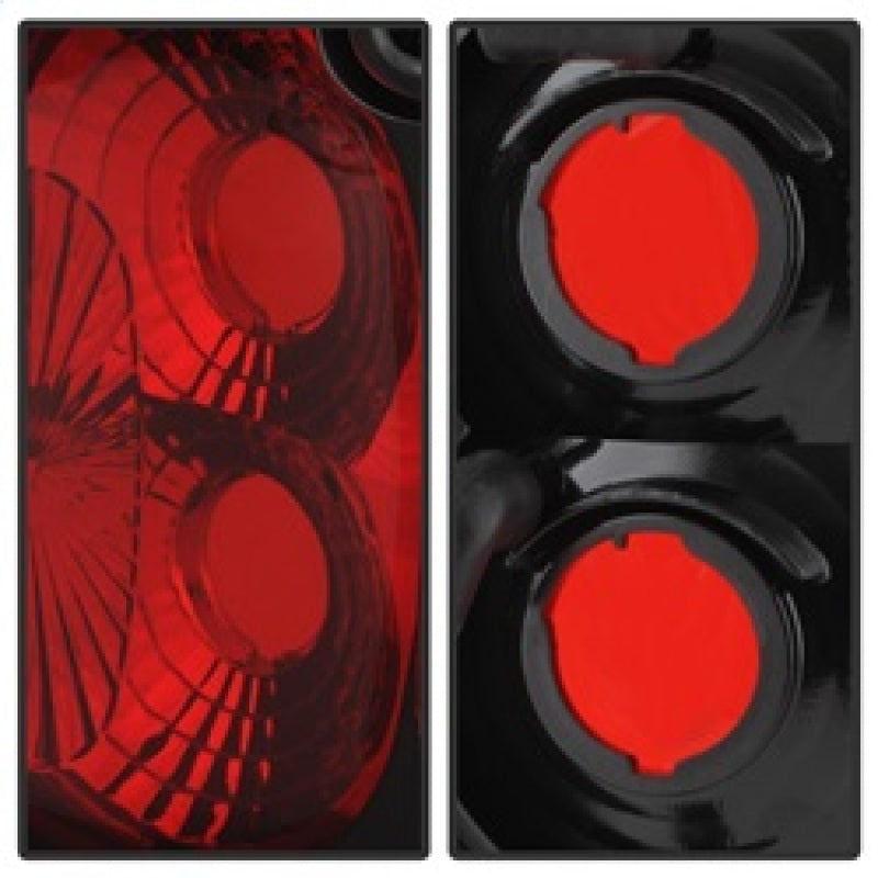 Spyder Toyota Tacoma 95-00 Euro Style Tail Lights Black ALT-YD-TT95-BK SPYDER