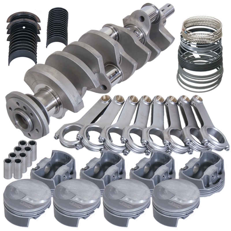 Eagle Chevy 454 4.250in Crank 6.385in H-Beam 18cc Dome 4.350in Pistons Balanced Assembly