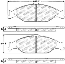 Load image into Gallery viewer, StopTech Performance Brake Pads