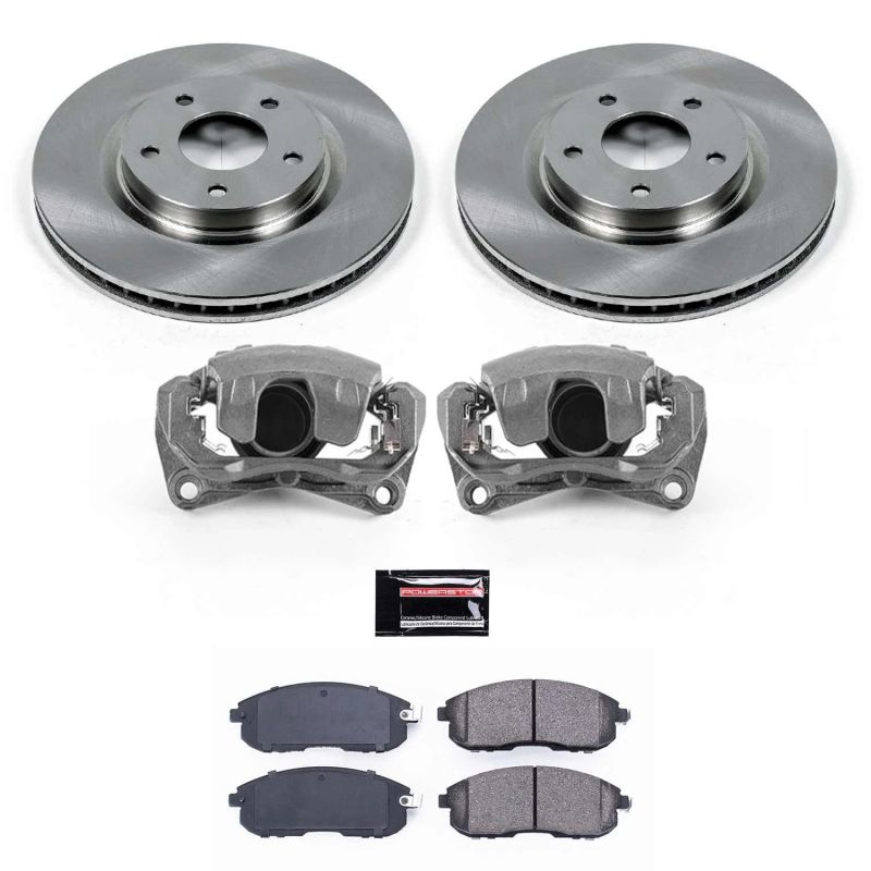 Power Stop 07-12 Nissan Sentra Front Autospecialty Brake Kit w/Calipers PowerStop