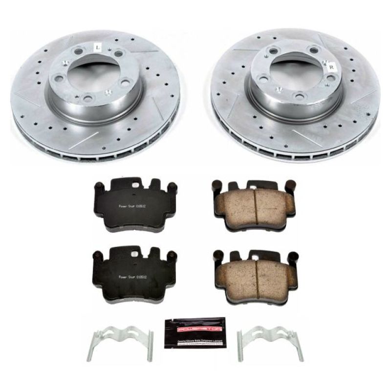 Power Stop 99-05 Porsche 911 Front Z23 Evolution Sport Brake Kit