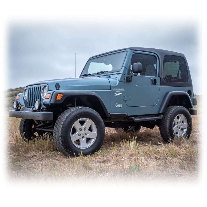 Turn Offroad 1997-2006 Jeep TJ 2 Door Squareback Hardtop 1 Piece Primer (Paintable)