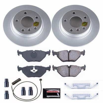 Power Stop 92-98 BMW 318i Rear Z23 Evolution Sport Coated Brake Kit PowerStop