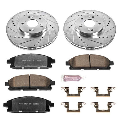Power Stop 03-06 Acura MDX Front Z36 Truck & Tow Brake Kit PowerStop