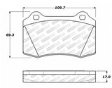 StopTech Street Disc Brake Pads - 305.05920