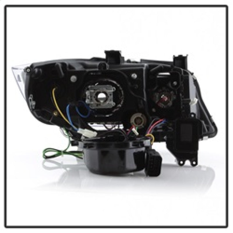 Spyder BMW E90 3-Series 06-08 4DR V2 Headlights - HID Only - Black PRO-YD-BMWE9005V2-HID-DRL-BK SPYDER