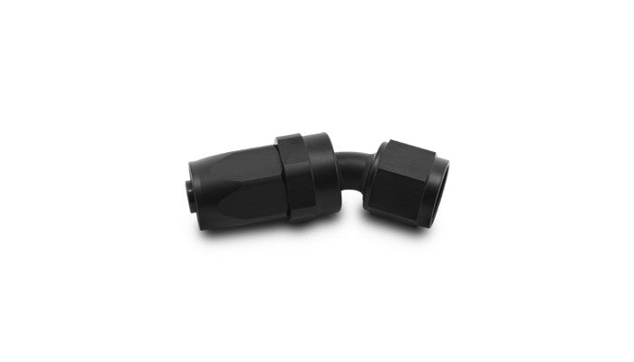 Vibrant 30° Swivel Hose End Fitting – -8AN Aluminum (21308)