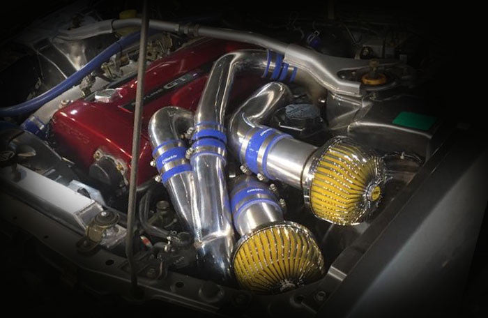 GReddy 89-94 Nissan Skyline GT-R BNR32 Complete Suction Kit w/o Airflow Meter
