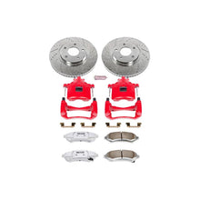 Load image into Gallery viewer, Power Stop 00-04 Buick LeSabre Front Z26 Street Warrior Brake Kit w/Calipers