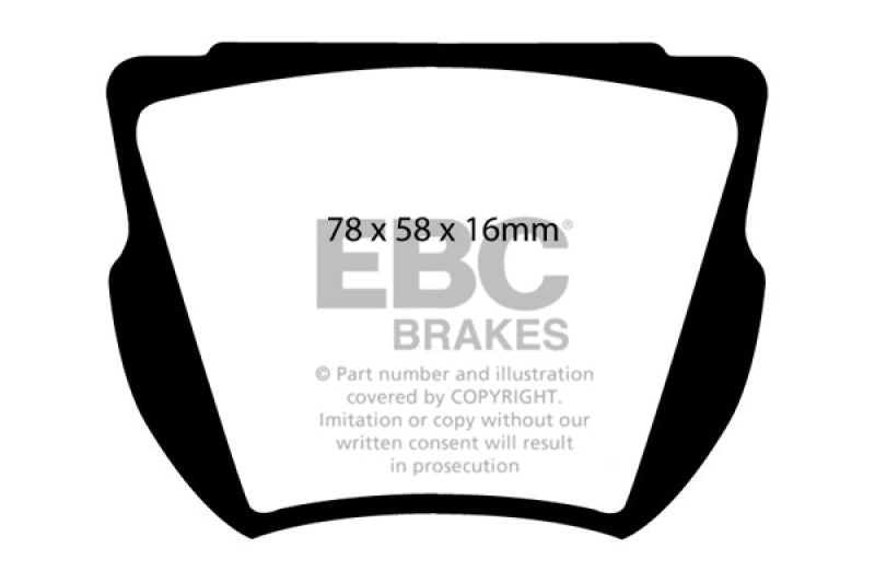 EBC GreenStuff Front Brake Pads - DP2134 EBC