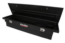 Load image into Gallery viewer, Deezee Universal Tool Box - Red Crossover - Single Lid Black BT (Low/Txt Blk)