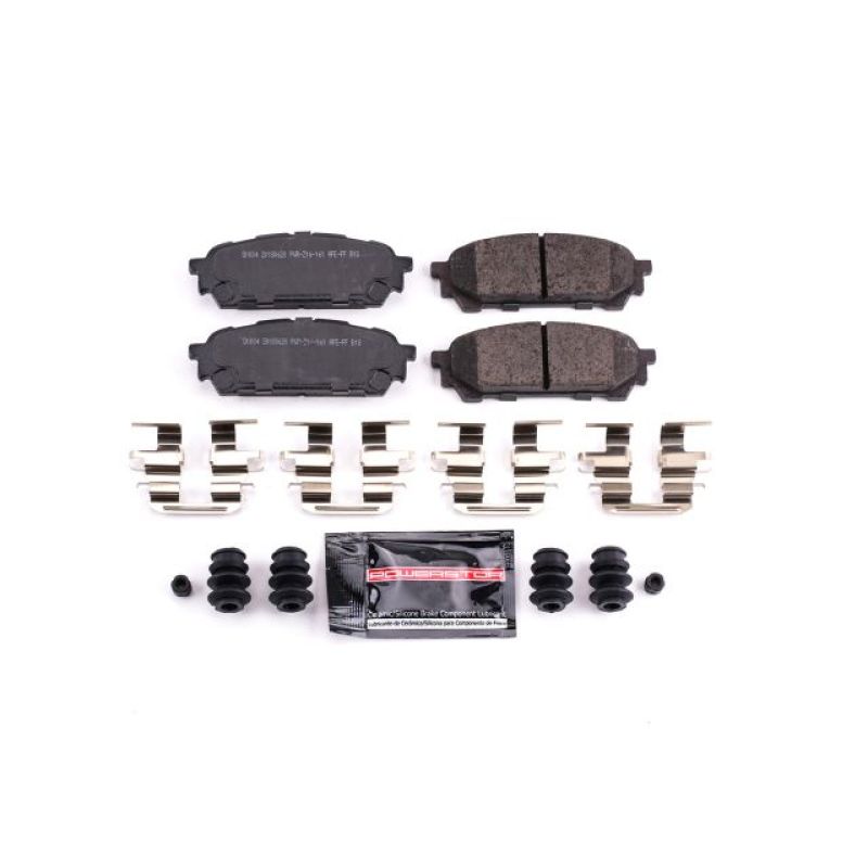 Power Stop 05-06 Saab 9-2X Rear Z23 Evolution Sport Brake Pads w/Hardware PowerStop