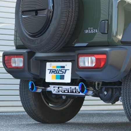 GReddy 18+ Suzuki Jimny JB74W XRoss G-Style Exhaust